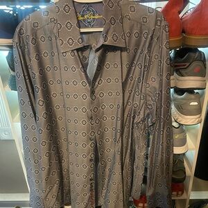 Robert Graham Blue Long Sleeve Xl